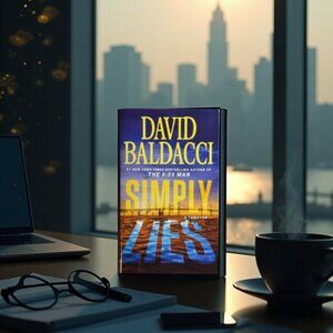 David Baldacci Simply Lies Hardback – Gripping Thriller Mystery Novel